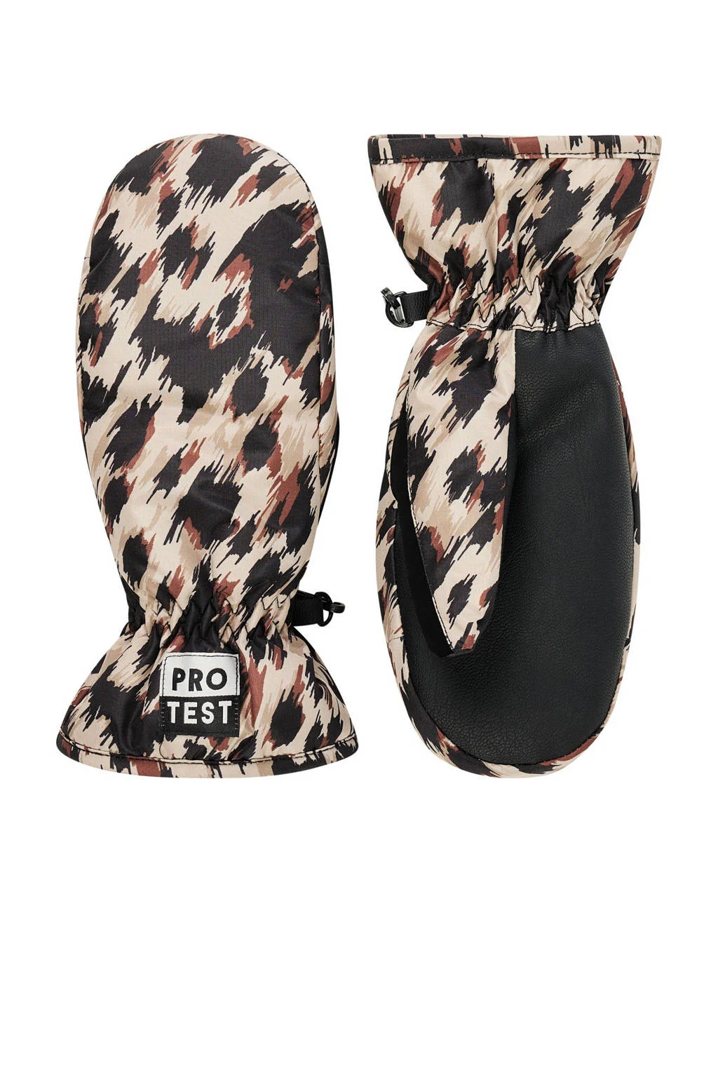 Protest skiwanten PRTLenny Jr. beige/zwart