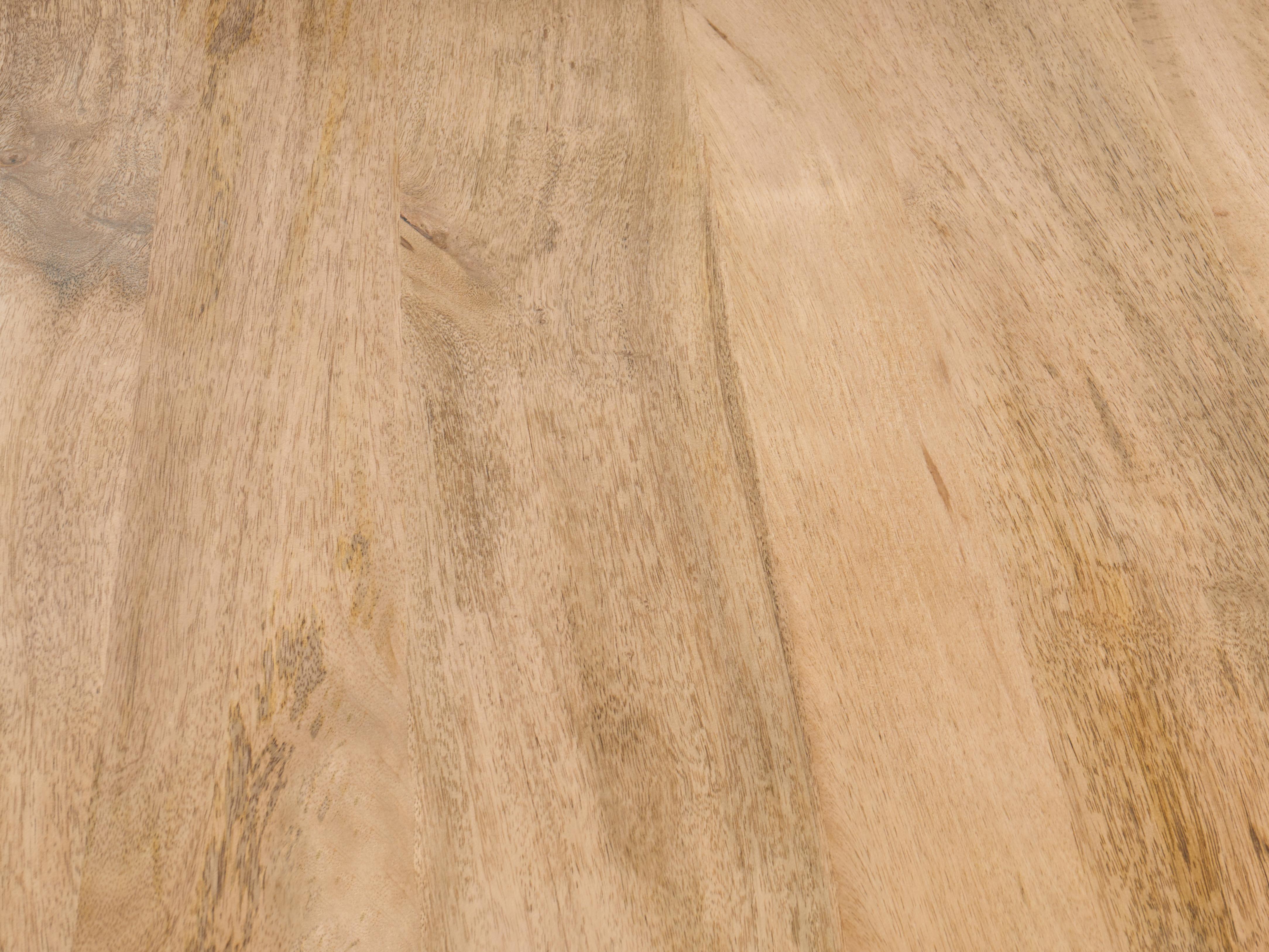 Eettafel MURTLE Lichtbruin 110 cm Mangohout 110 cm