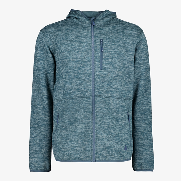 Mountain Peak heren outdoor fleece vest blauw