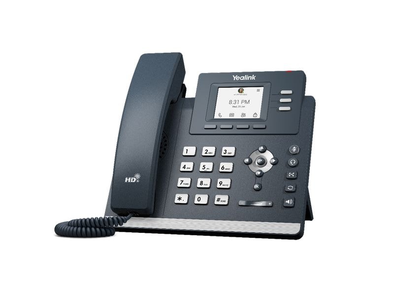Yealink Tischtelefon MP52 E2 Microsoft Teams Schwarz Kostengünstiges, einfaches Android-basiertes Teams-Telefon