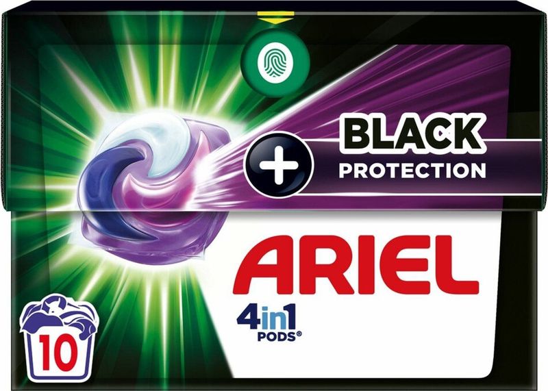 Ariel Revita Black Wasmiddelcapsules 4in1 Pods Donkere Was 10 Wasbeurten