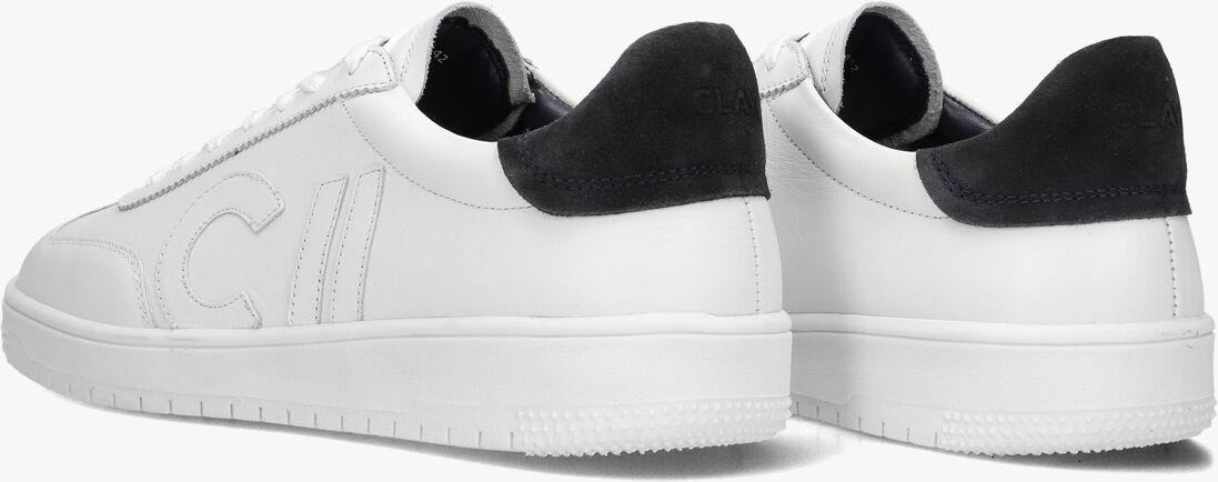 CLAY witte clay lage sneakers cl124h251