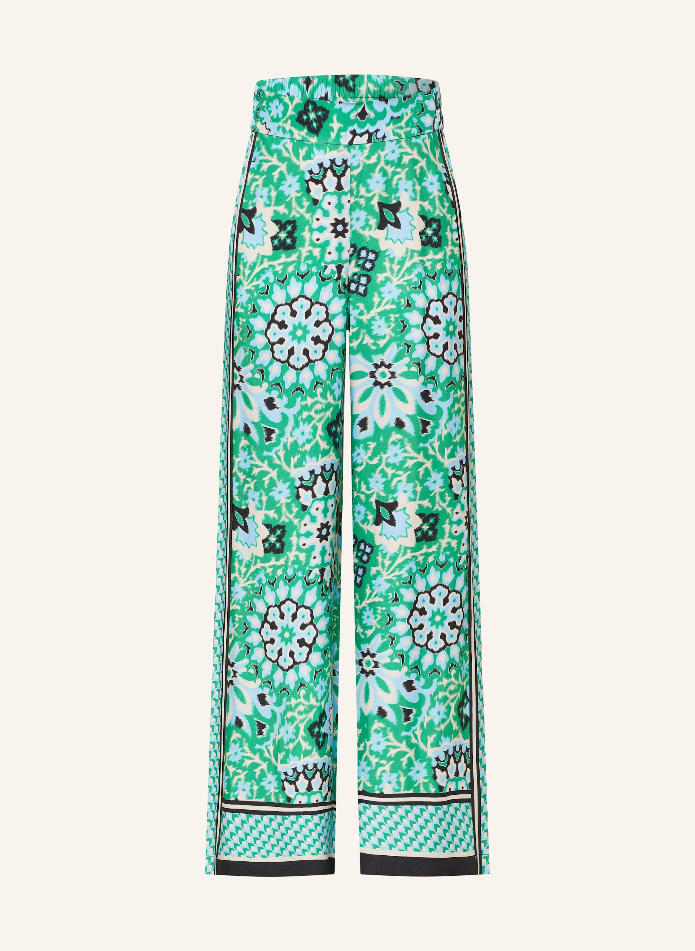 comma Marlenehose mit Galonstreifen