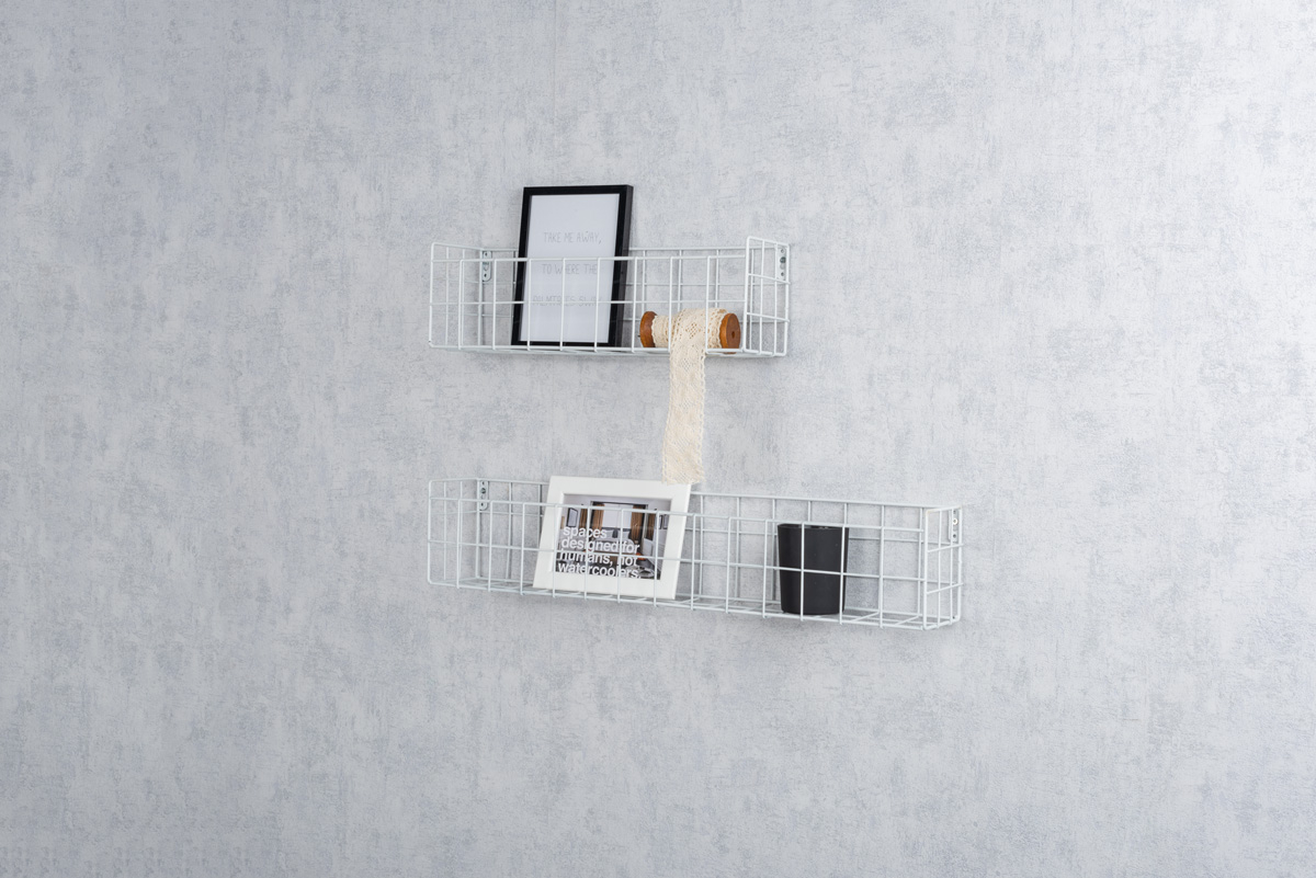 Haceka Duraline hangmand wit 40x12x10cm