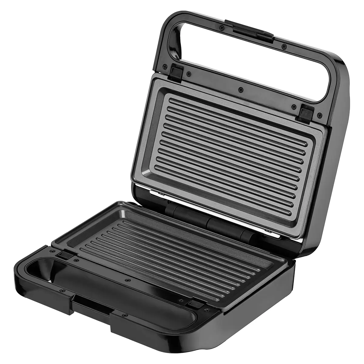Doppelplatten Grill Snack Mate Schwarz
