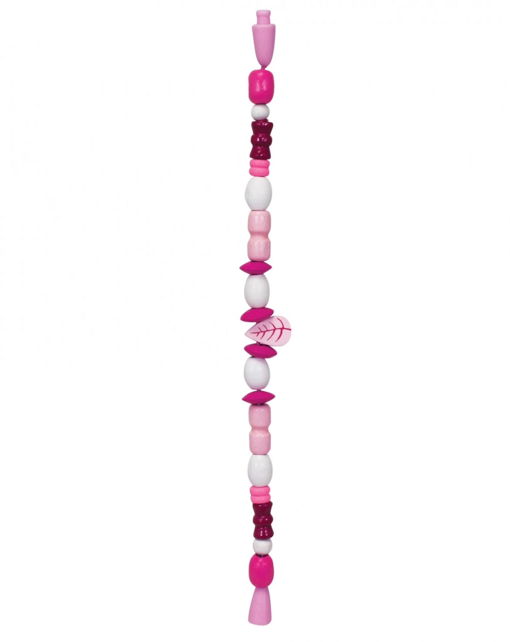 Holzperlen-Set BLUME 275-teilig in rosa/pink