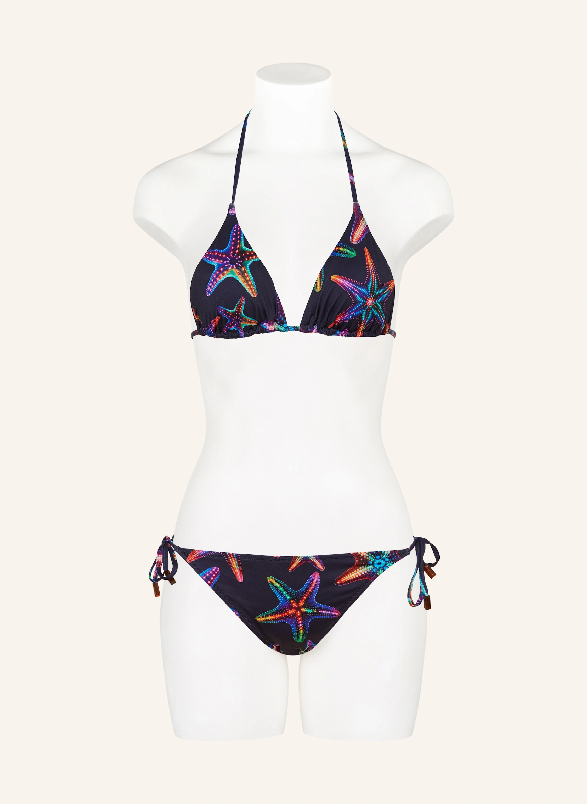 VILEBREQUIN Triangel-Bikini-Top FLEUR DISCO STARS