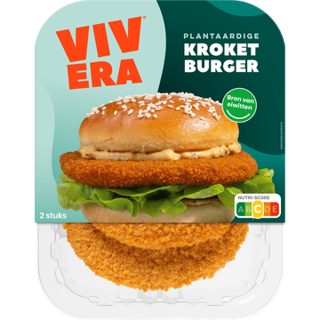 Vivera Plantaardige Kroketburger 2 Stuks 150 g