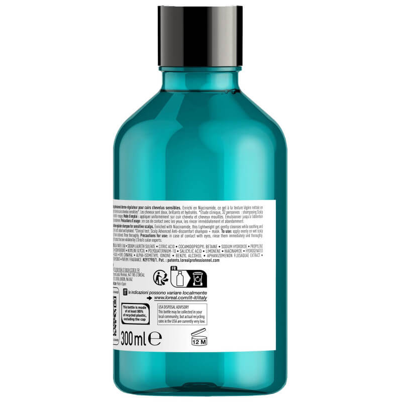Shampooing dermo-régulateur Scalp Advanced L'Oréal Professionnel 300ML Rechargeable