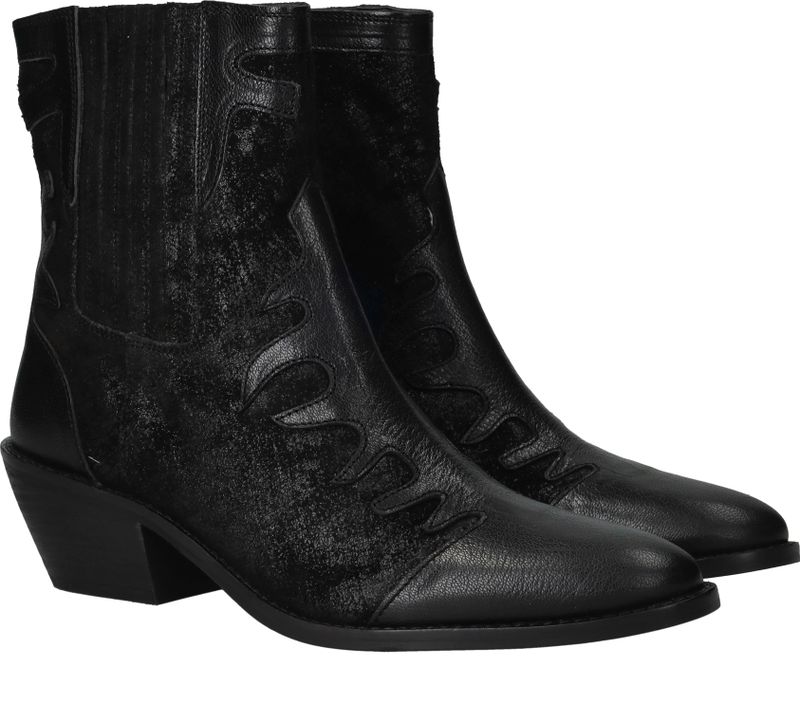 LOFF 1881 Westernboots Zwart Dames
