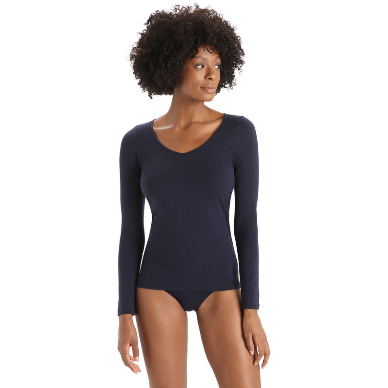 Icebreaker Damen Siren Sweetheart Longsleeve