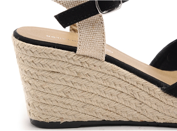 Tom tailor nu pieds talons femme 5390101 noir