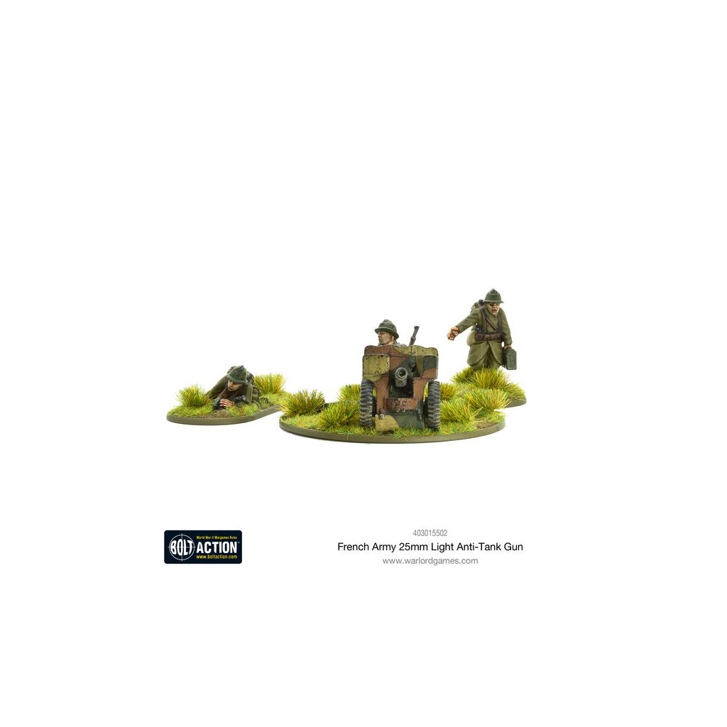Bolt Action - French -25mm Light Anti-Tank Gun