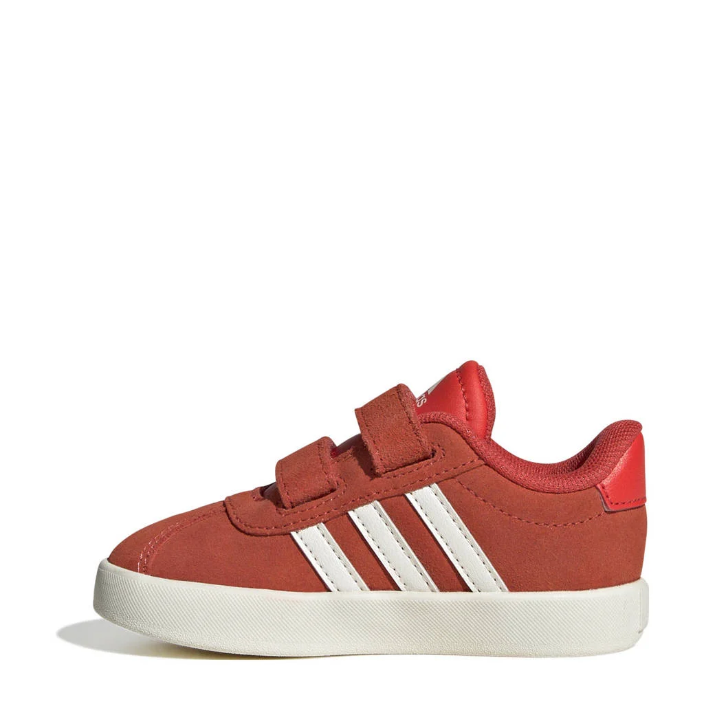 adidas VL Court 3.0 sneakers donker oranje/wit