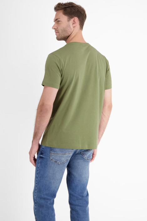 Lerros groene heren t-shirt