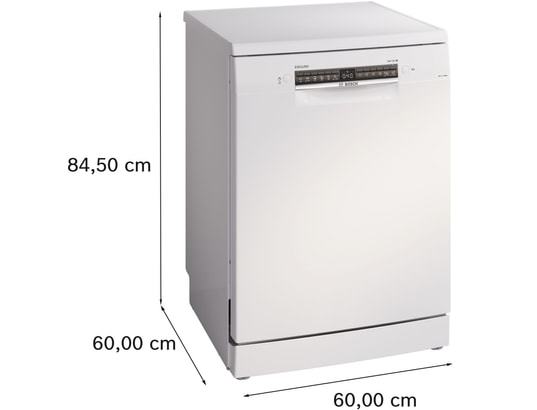 BOSCH - Lave vaisselle 60 cm SMS6TBW00F, Exclusiv, Série 6, Zeolith