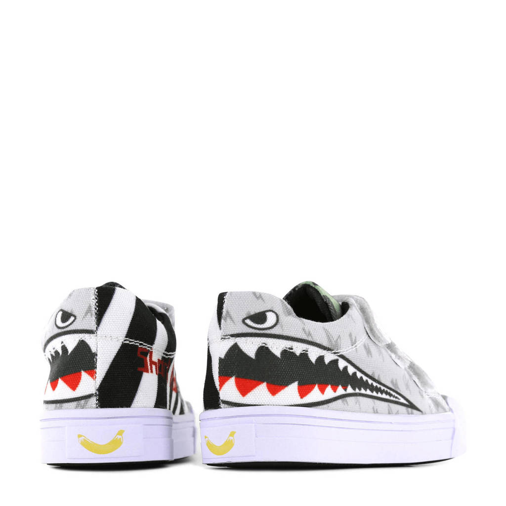 Go Banana's sneakers grijs/zwart