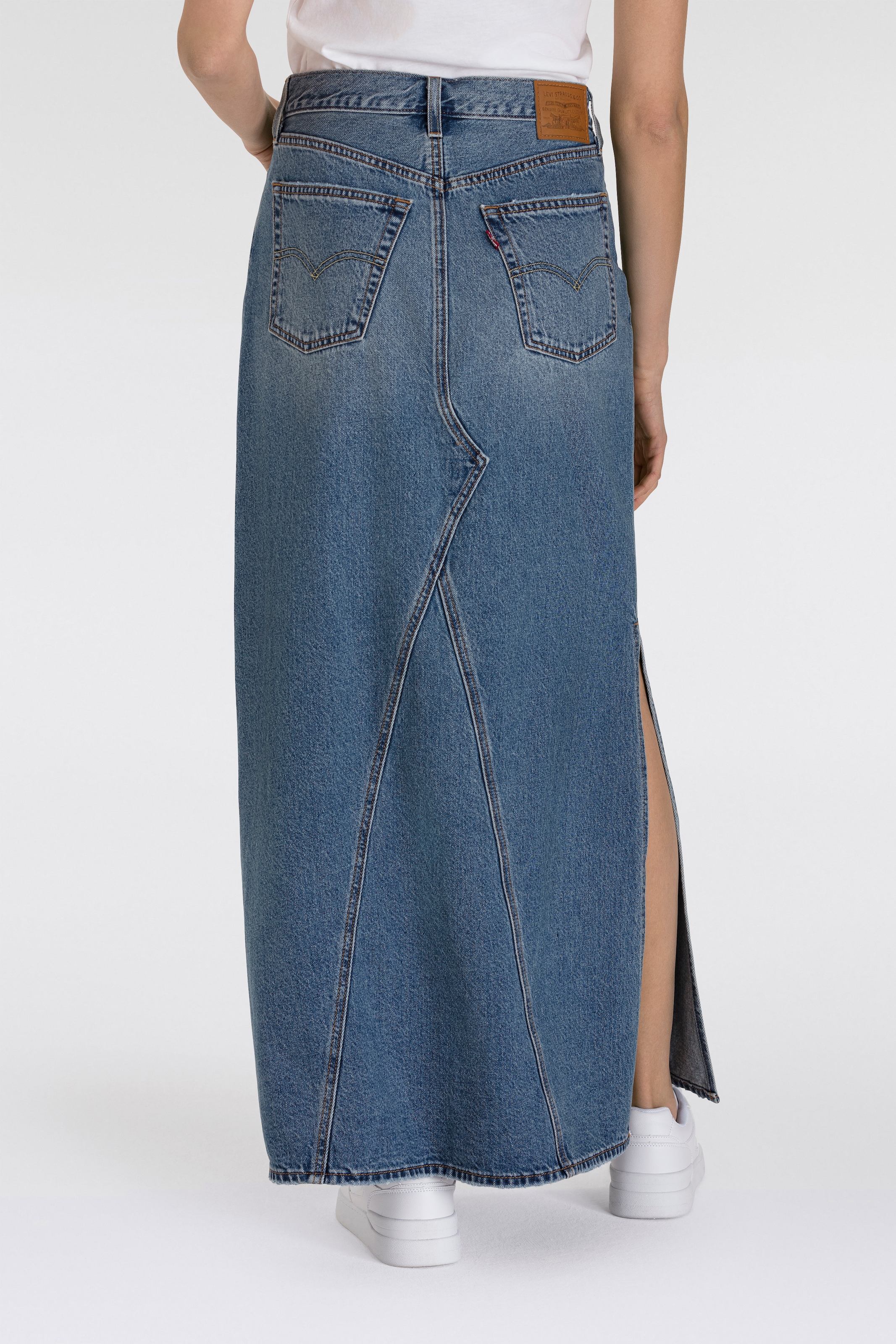 Levi's® Jeansrock »ICONIC LONG SKIRT« im Five-Pocket Style