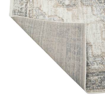 Super Medaillon vloerkleed Grijs 200x300 cm