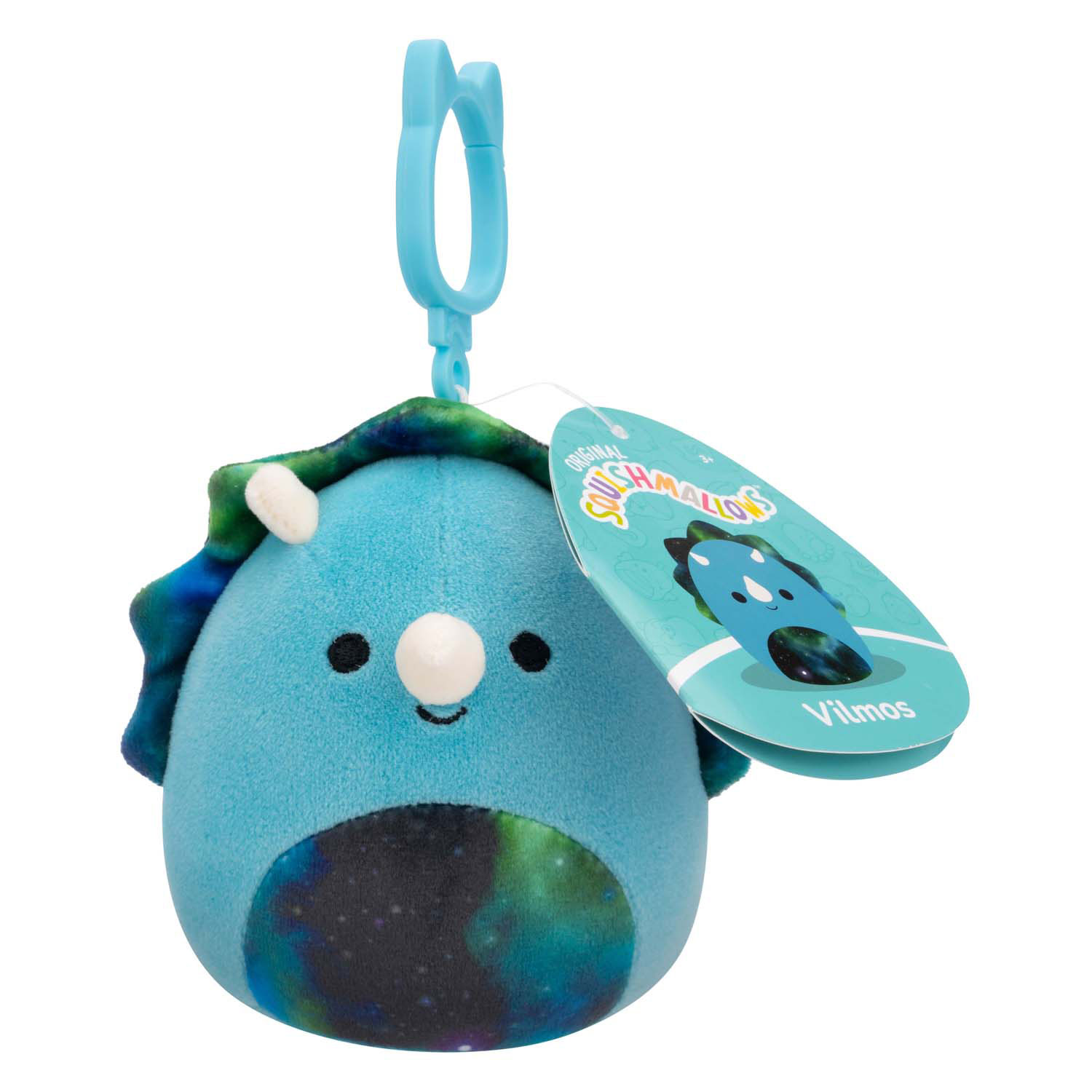 Squishmallows Sleutelhanger Knuffel - Vilmos, 9cm