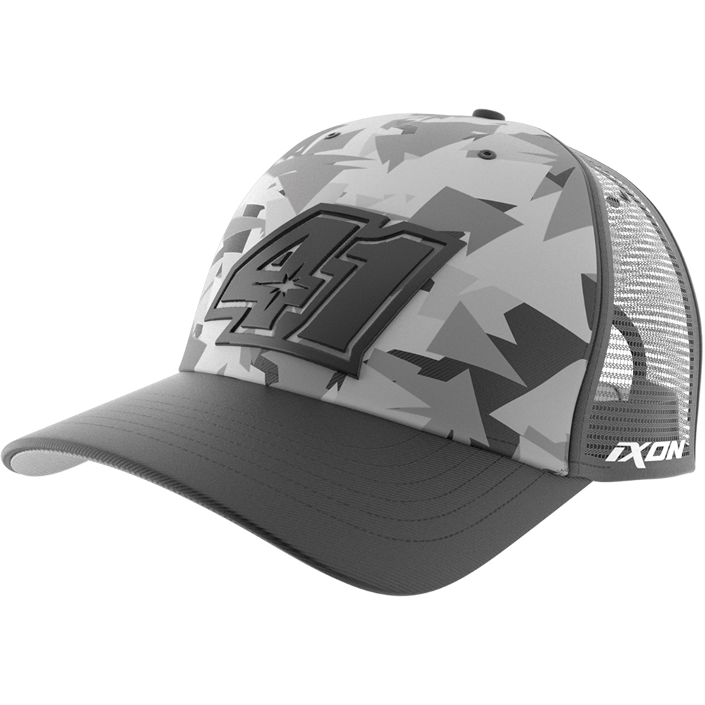 Ixon - Casquette Mesh Aleix Espargaro 22 Noir / Gris