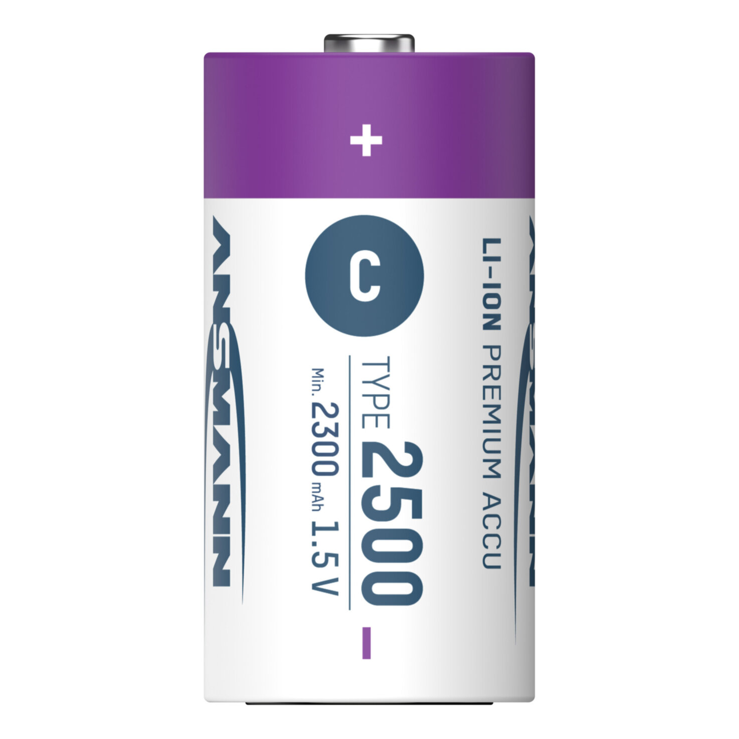 Ansmann Li-Ion Akku LR14 2 Stück USB-C