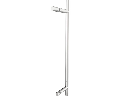 Draaideur inclusief zijpaneel Schulte Galaxy 90x90 cm, rechtsdraaiend, decor Depoli Light, profielkleur aluminium