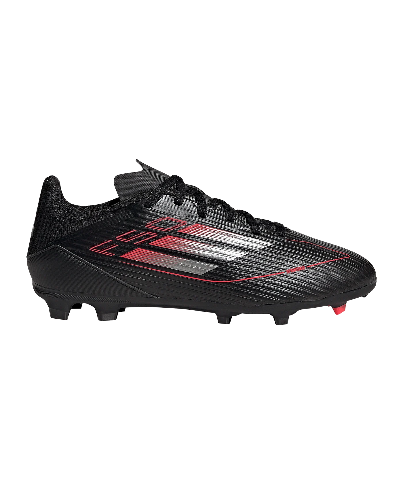 adidas F50 League FG Stealth Victory Kids Schwarz