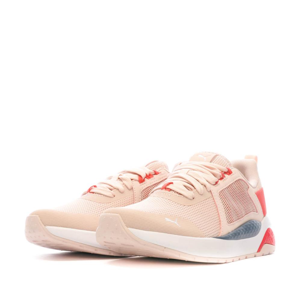Puma Baskets Rose/Orange Fille Puma Future