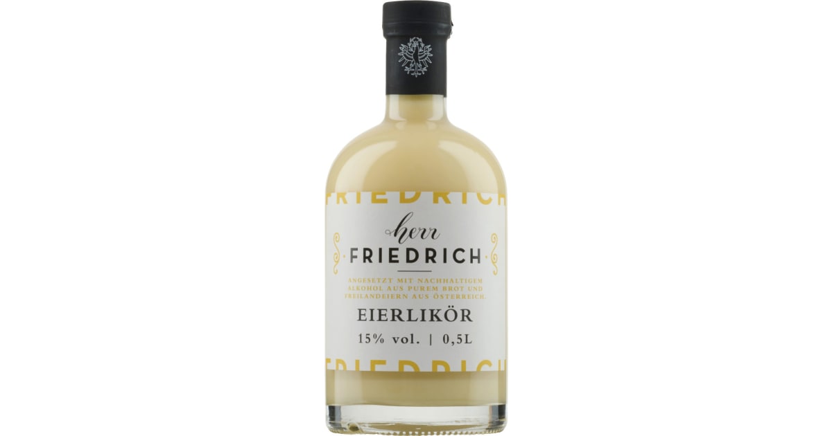 Therese Mölk Herr Friedrich Eierlikör 15 % 0,5 Liter (Einweg)