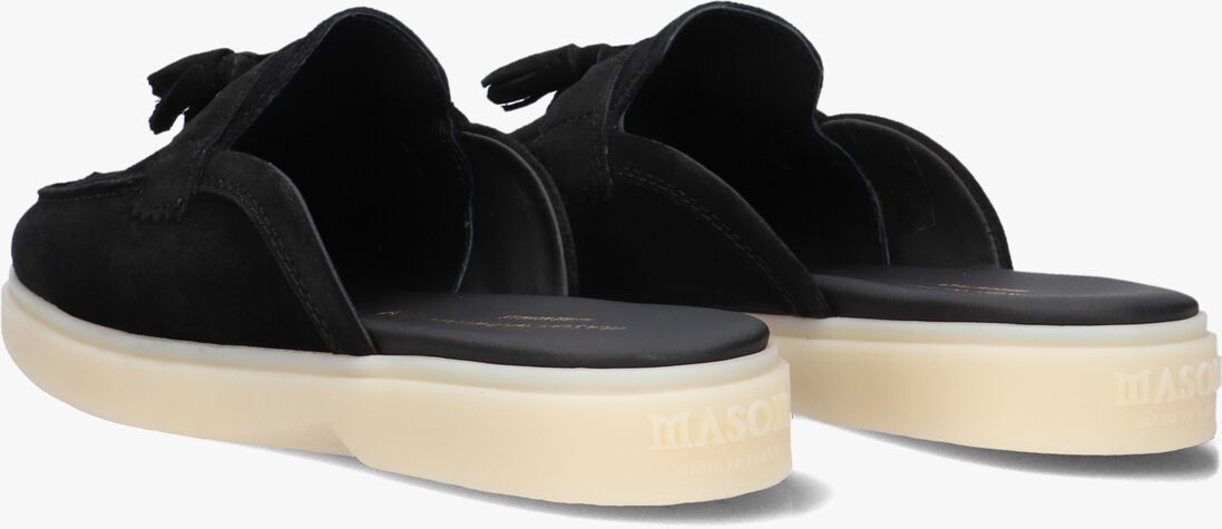zwarte mason garments loafers amalfi mule