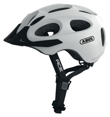 Casque Abus Youn-I Ace Pearl White / Blanc