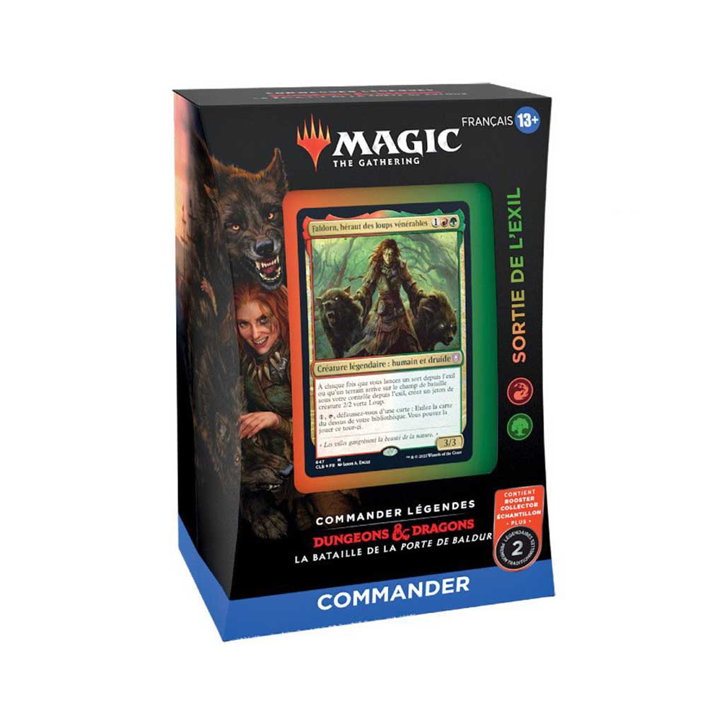 Magic : Commander Légendes - La Bataille de la Porte de Baldur - Deck Commander Sortie de l'Exil