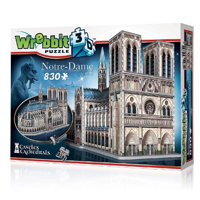 Wrebbit Puzzle 3D - Notre-Dame deParis(Puzzle)