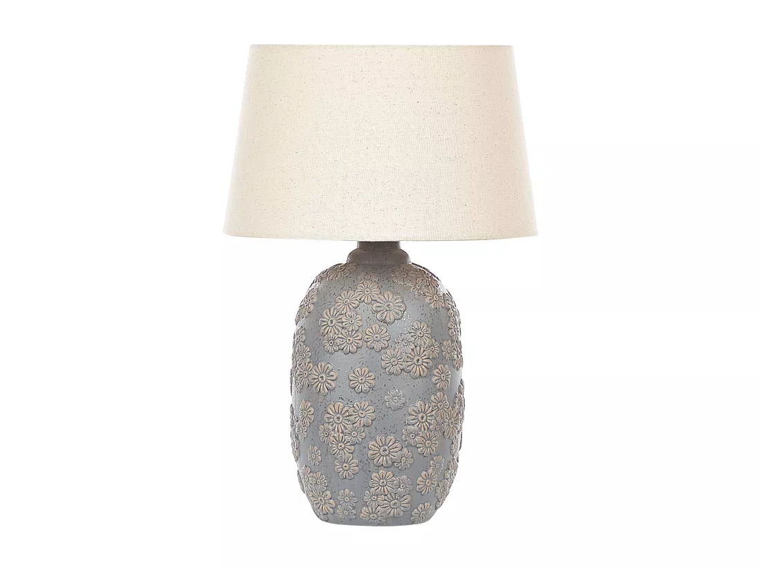Lampe à poser FERREY Céramique Gris