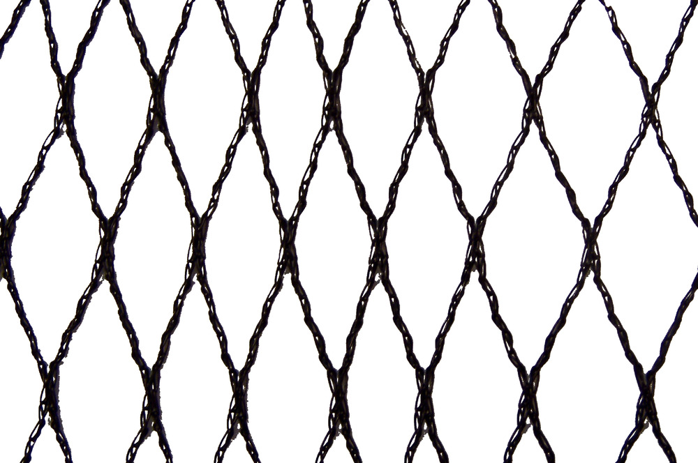 Filet anti-oiseaux - maille de 15mm noir 10m x 10m