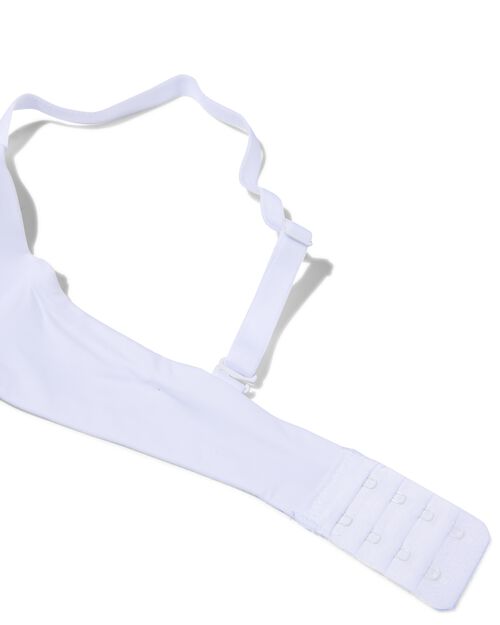 soutien-gorge préformé sans armatures recyclé/micro blanc