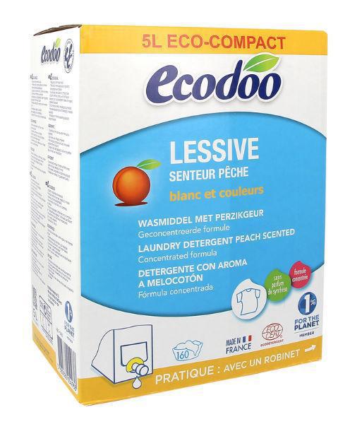 Ecodoo Wasmiddel perzik bag in box 5000ml