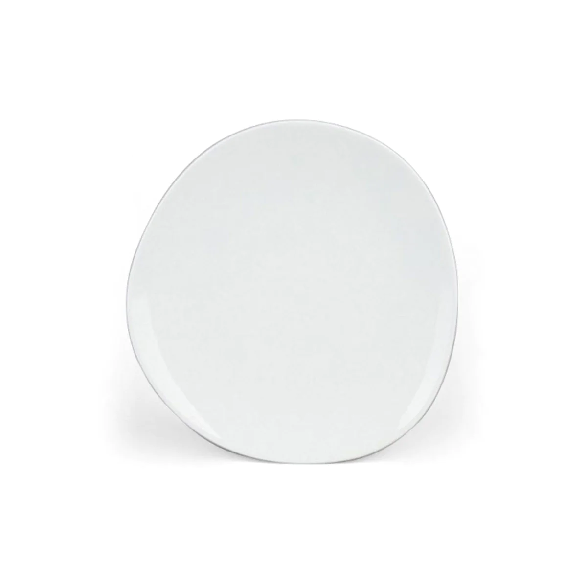 Sven Blanc - Assiette dessert 22.5 cm (lot de 6) Médard de Noblat