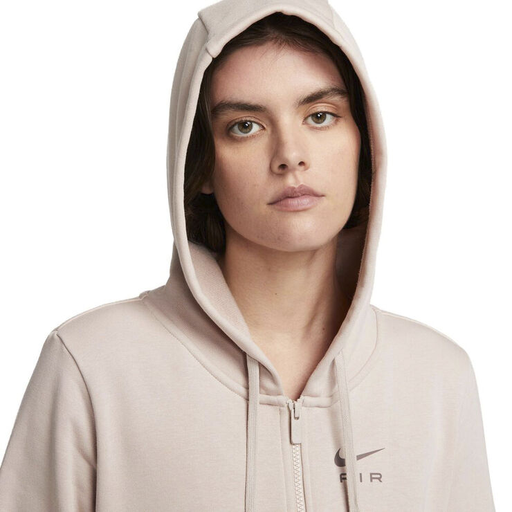 Nike Air Fleece Full Zip Haettetroje Brun