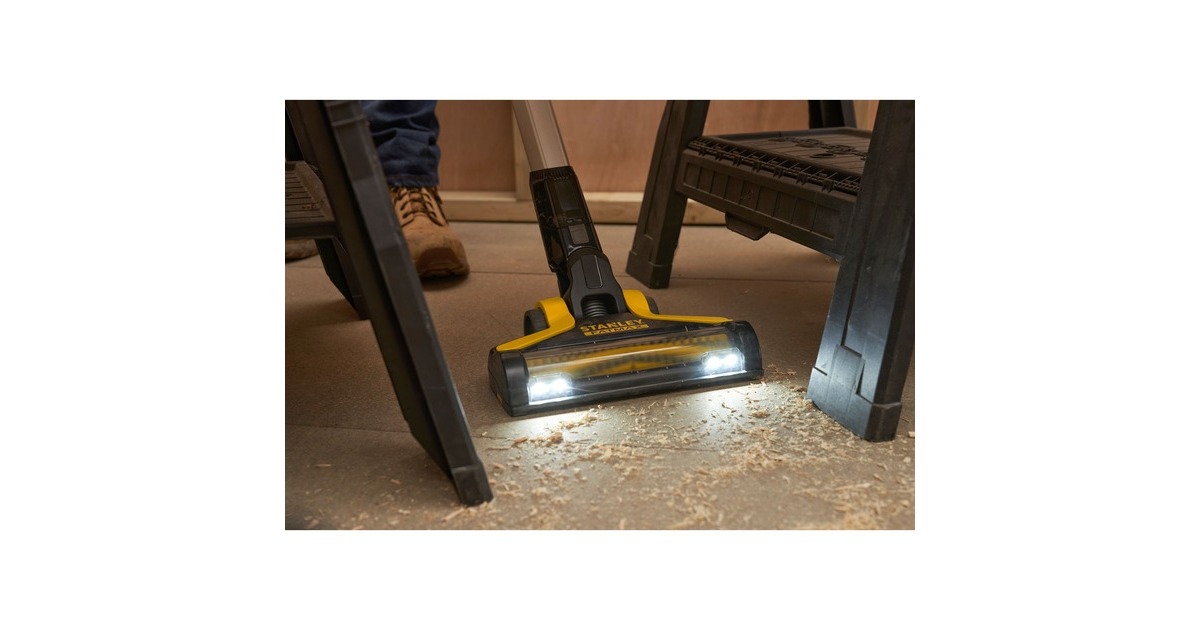 StanleyFATMAX 18V Steelstofzuiger SFMCVS001D1-QW  (Geel/zwart)
