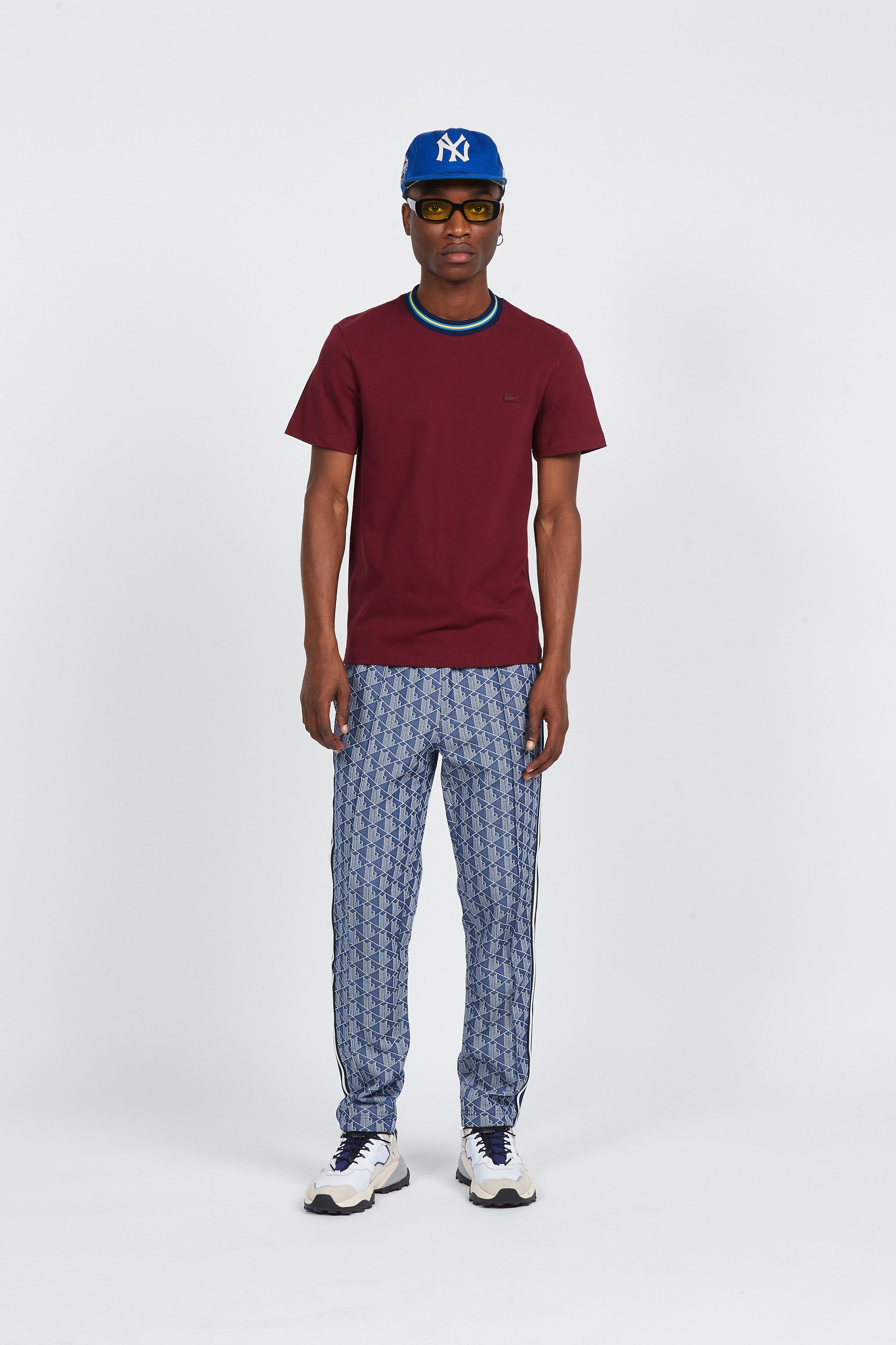 LACOSTE Jogging PANT THE BLEND MONOG Bleu