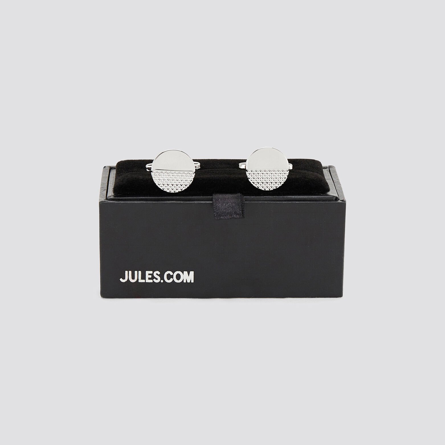Boutons de manchette Gris moyen