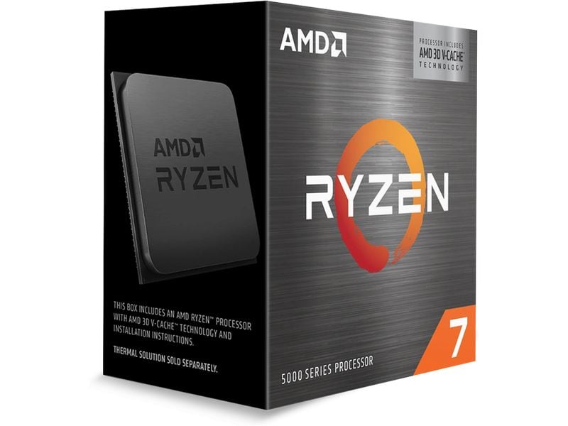 AMD CPU Ryzen 7 5700X3D 3 GHz Desktop-Prozessor für Gamer und Kreative