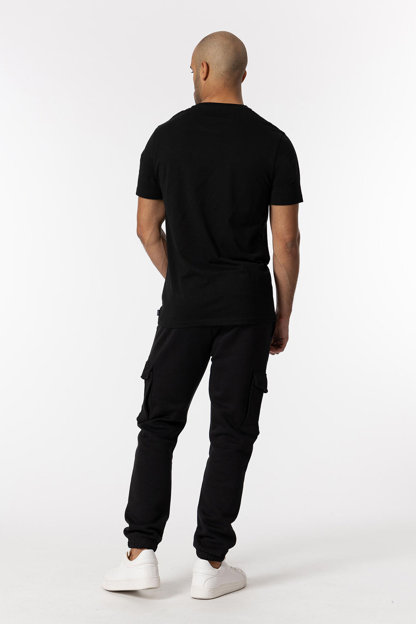 Calça cargo jogger com cordão