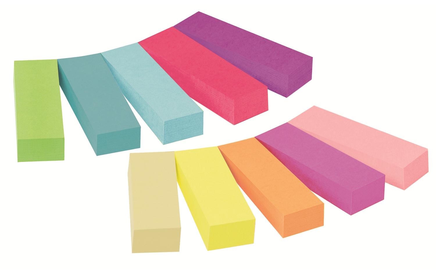 Page Marker Post-it aus Papier farbig sortiertPost-it Index Marker aus Papier