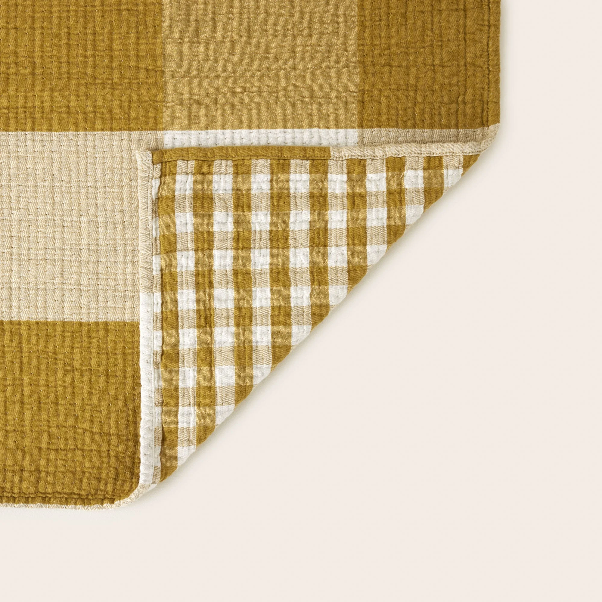 JEANIE - Plaid | Jaune