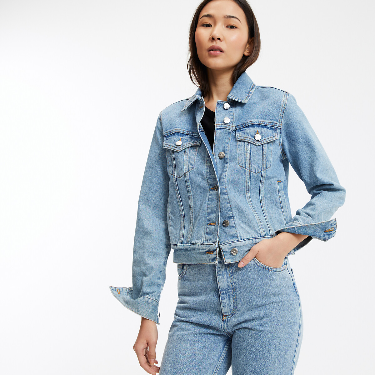 COLEÇÕES LA REDOUTE<br>Colete jeans