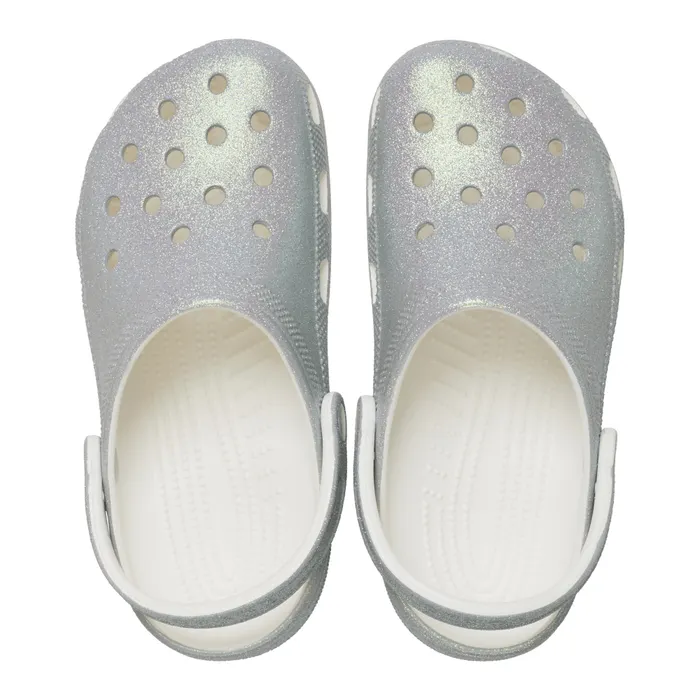 Crocs Classic Iridescent Glitter Clog Instappers Dames