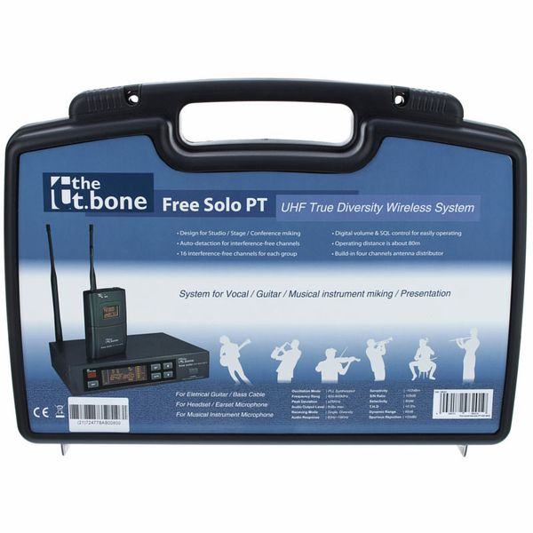 the t.bone free solo PT 600 MHz